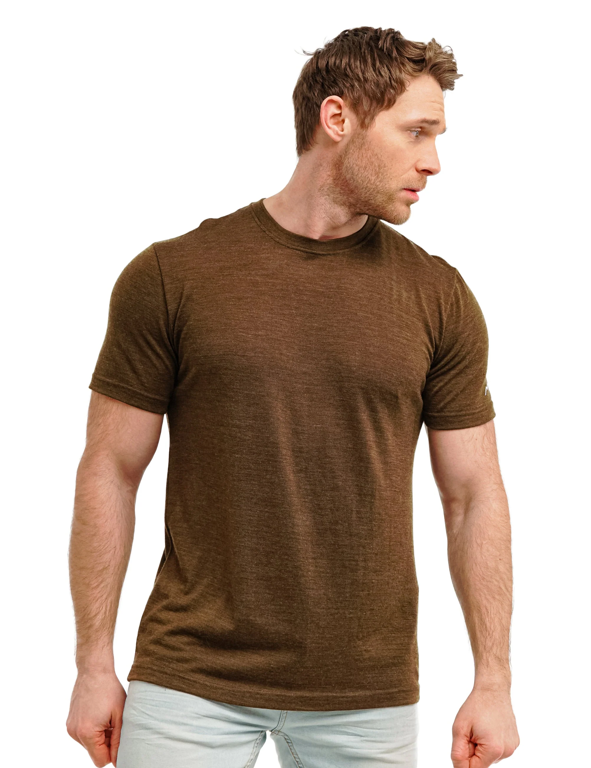Men's Merino T-shirt 180 Turtle Green - Image 3