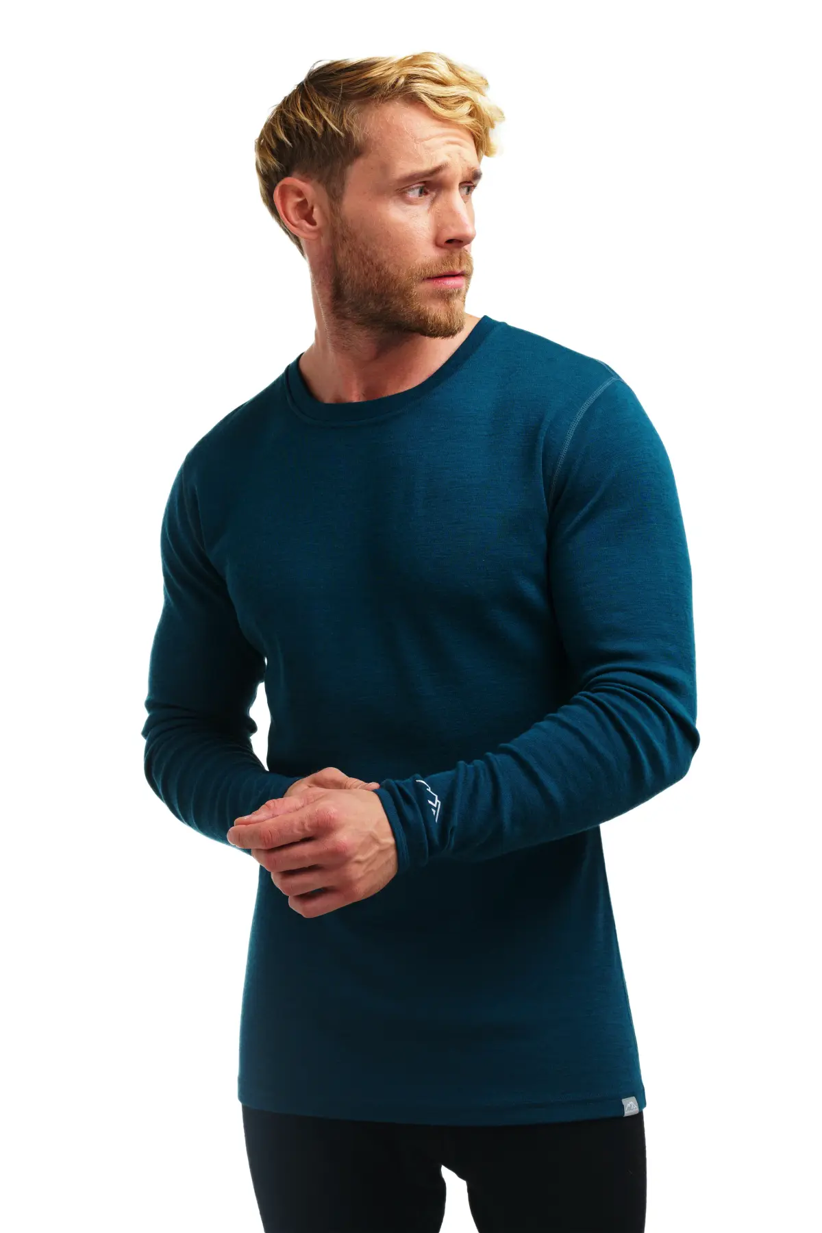 Men's Merino Long Sleeve 250 Deep Teal - Image 3
