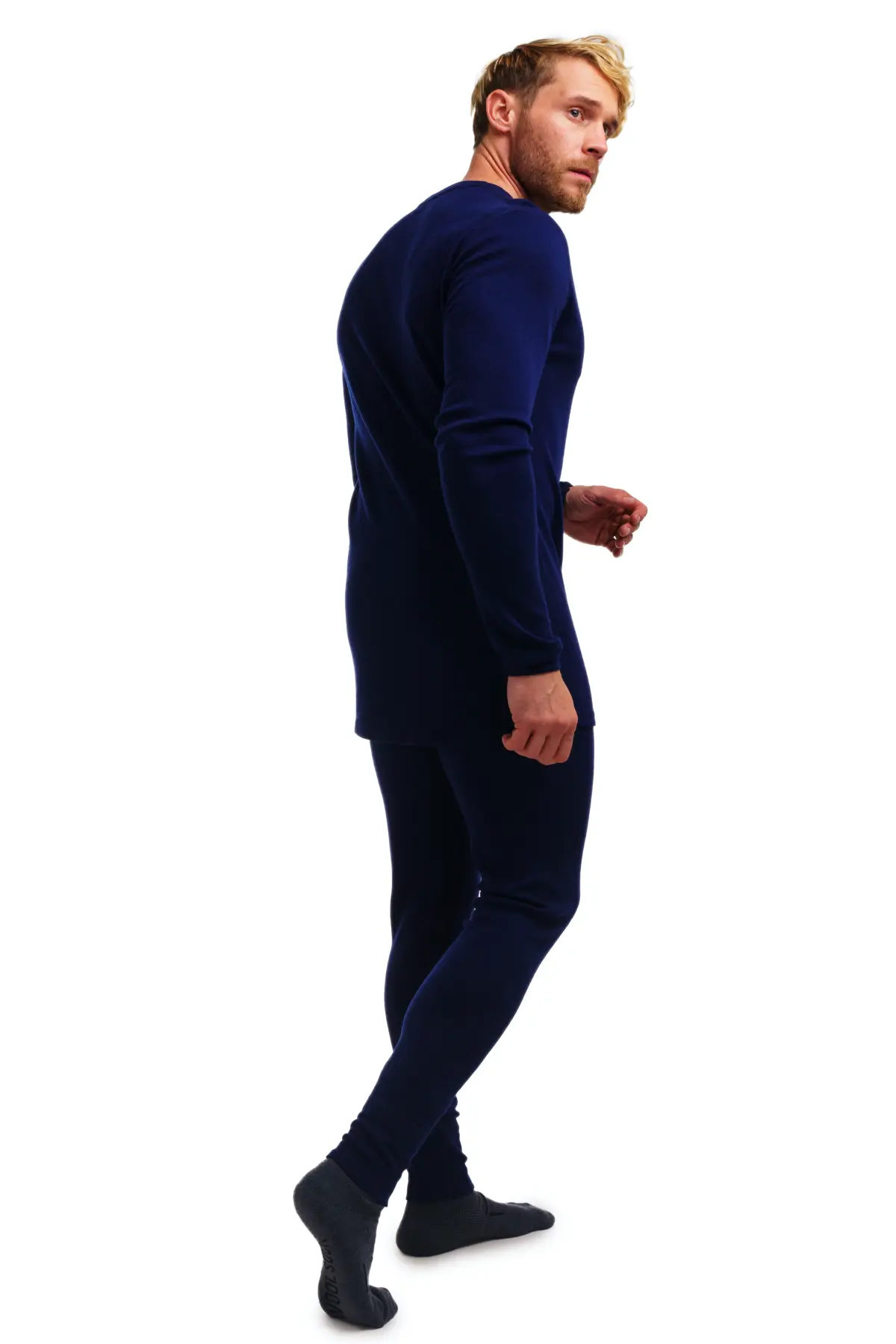 Men's Merino Thermal Set 250 Navy - Image 3