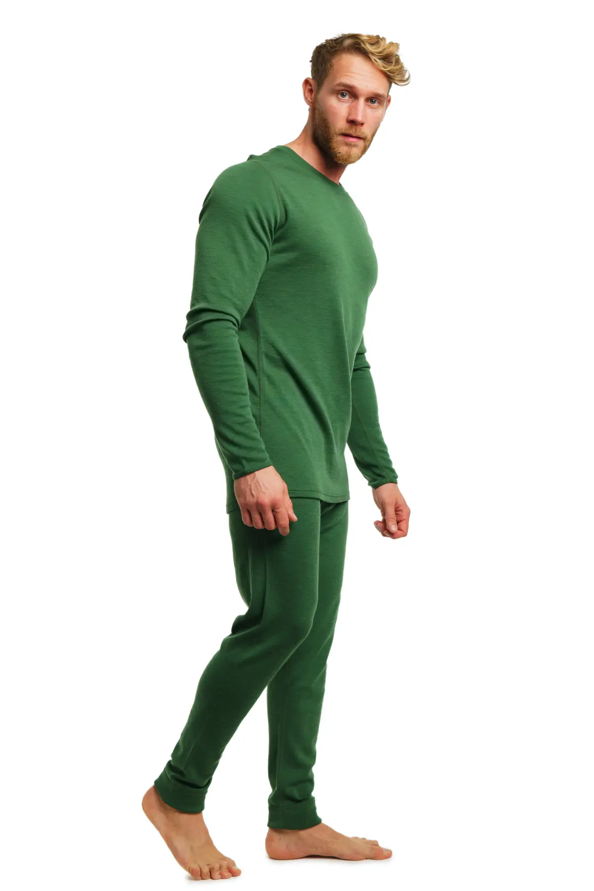 Men's Merino Thermal Set 250 Olive - Image 3