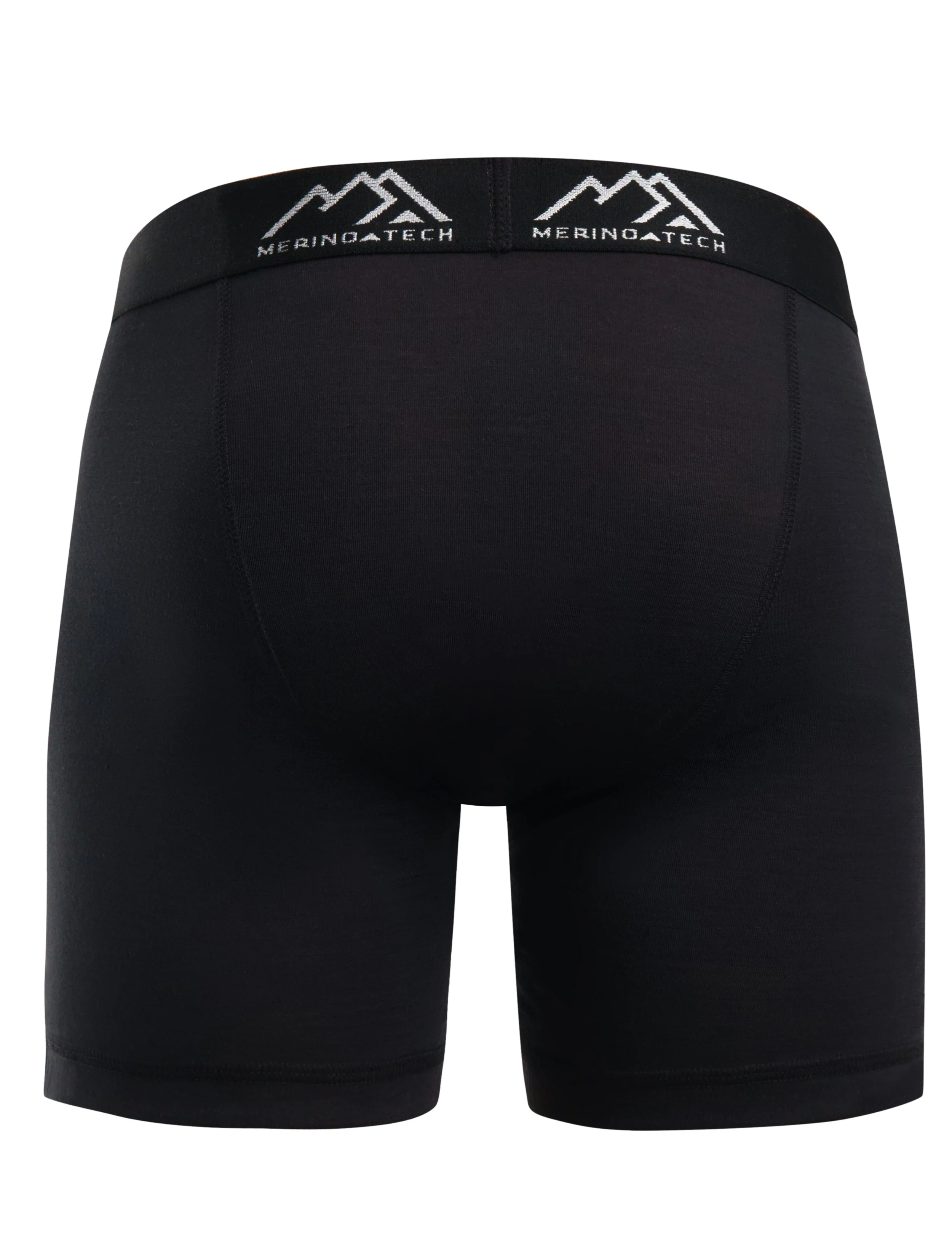 Men's Merino Boxers 190 Brief Rusty Black (2 Pack) - Image 3