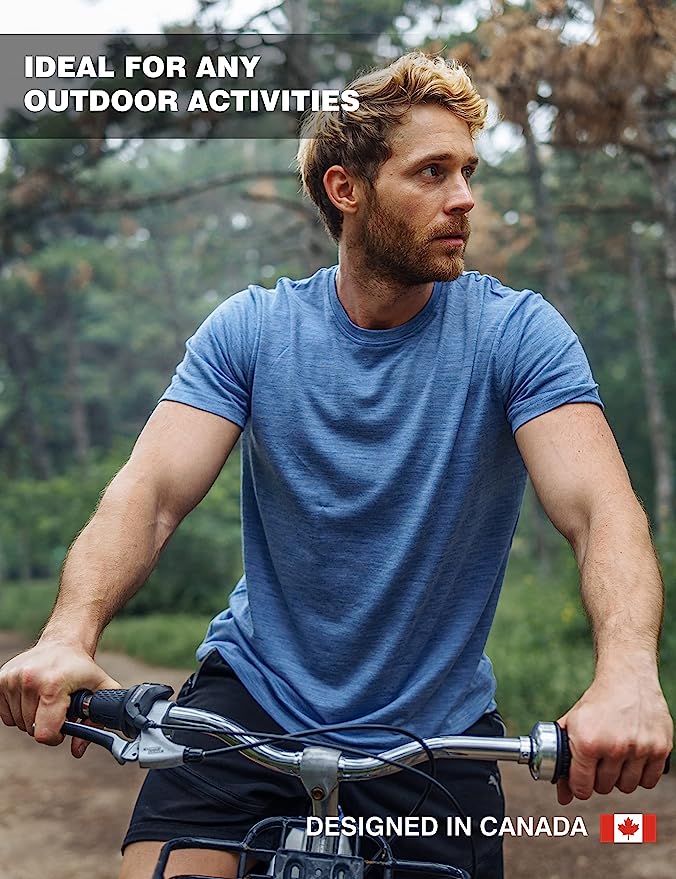 Men's Merino T-shirt 180 Bordo Wine (+socks) - Image 6