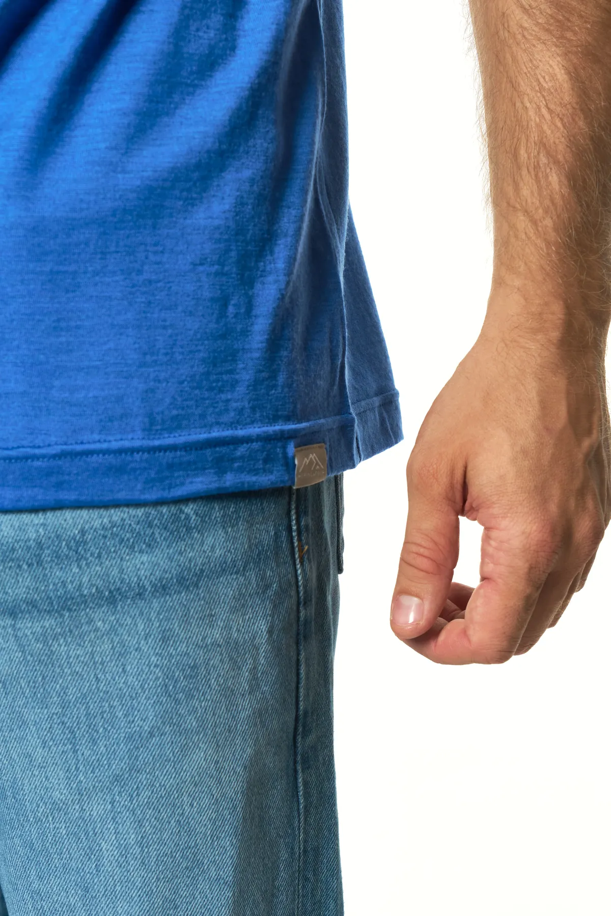 Men's Merino T-shirt 180 Cobalt Blue (+socks) - Image 9