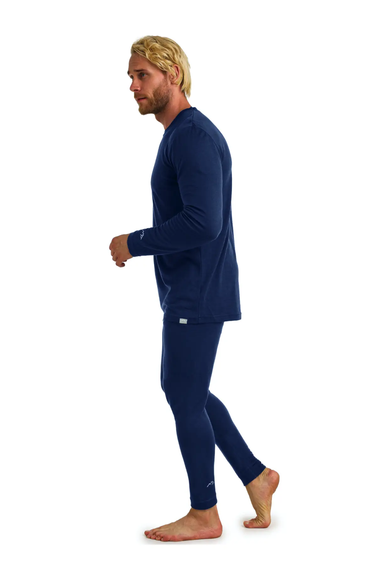 Men's Merino Thermal Set 165 Navy - Image 3