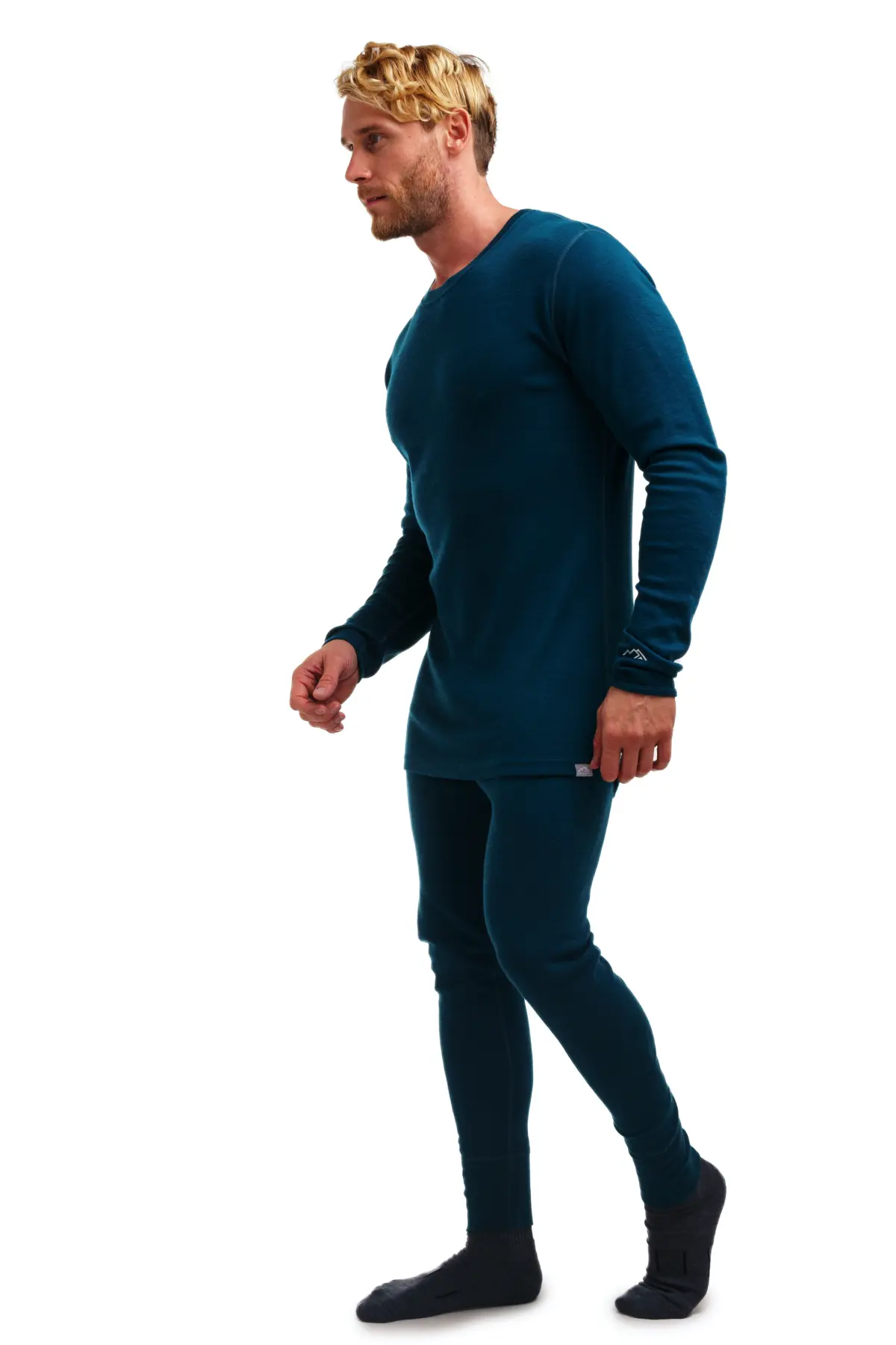 Men's Merino Thermal Set 250 Deep Teal - Image 3