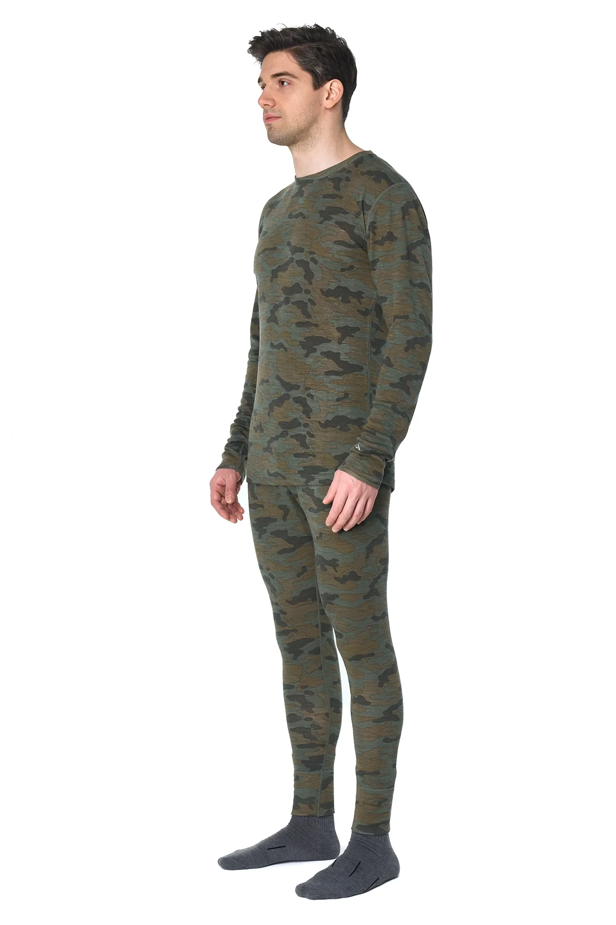 Men's Merino Thermal Set 250 Camo - Image 3