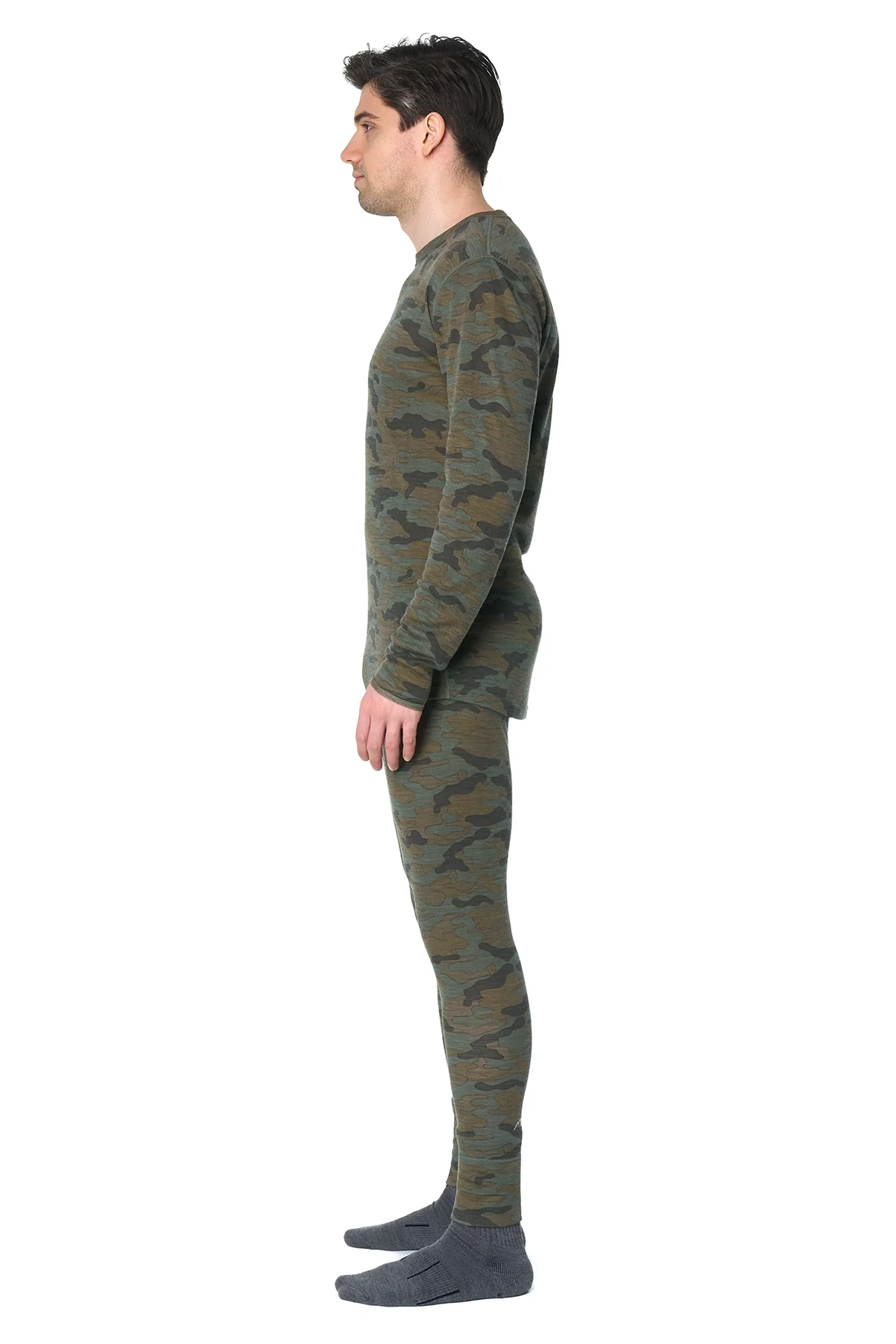 Men's Merino Thermal Set 250 Camo - Image 5