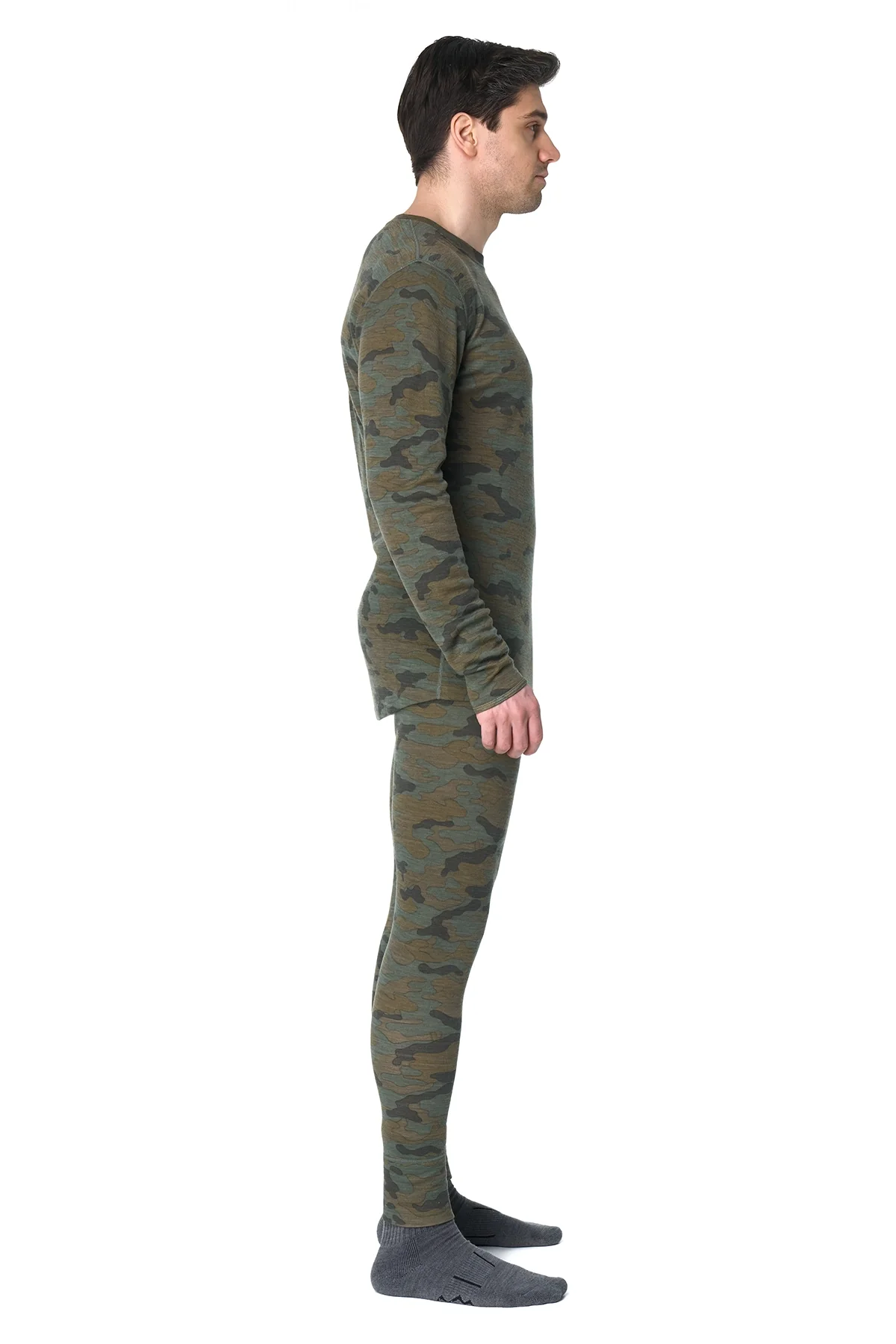 Men's Merino Thermal Set 250 Camo - Image 6