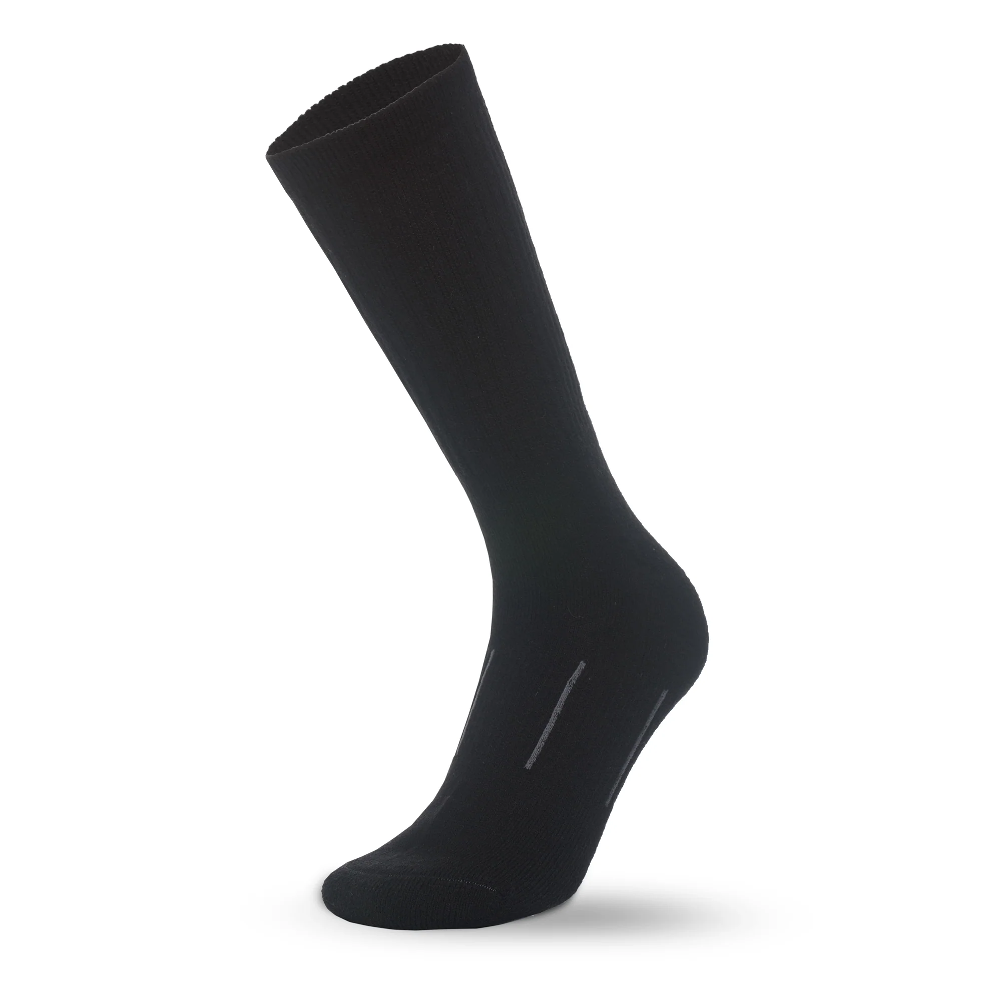 Merino Wool Hiking Socks - (Pack of 3) Black Oil - Image 2