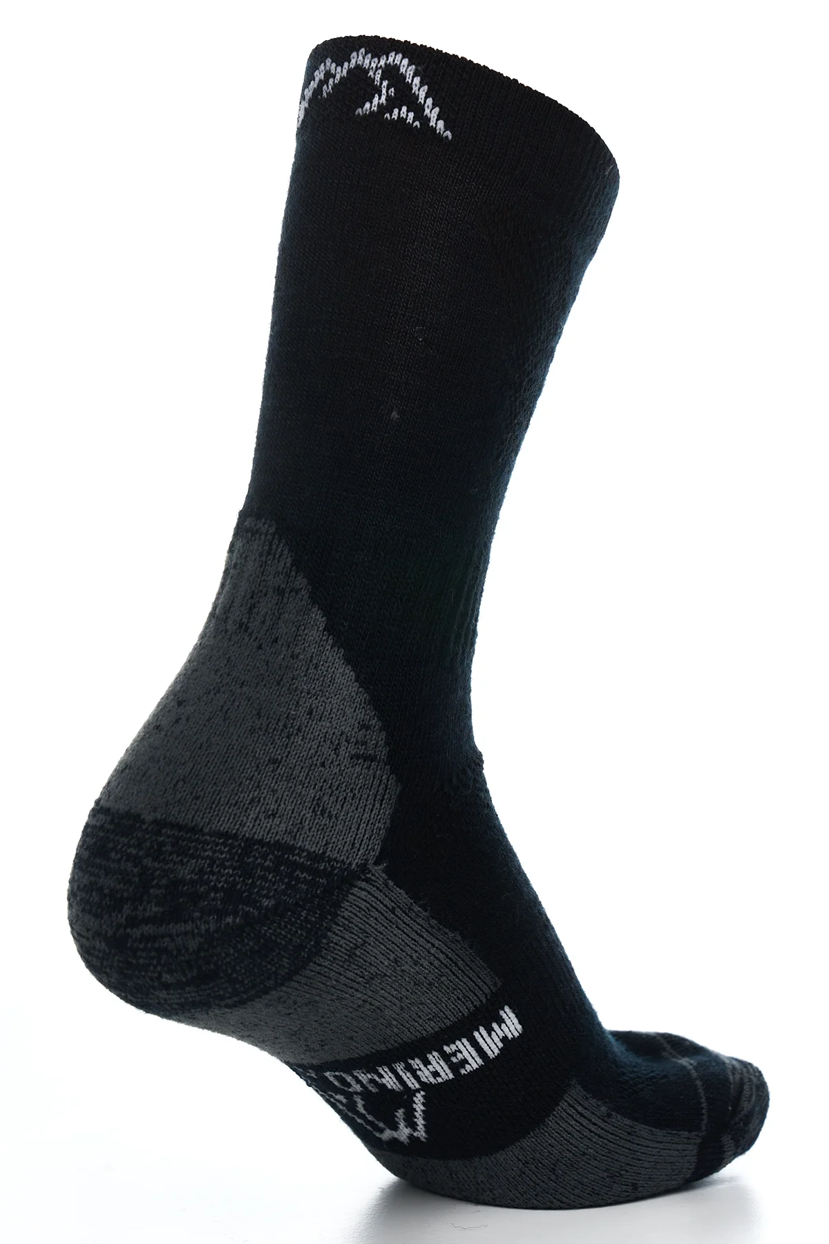 Merino Wool Hunting Socks - (Pack of 3) Black - Image 4