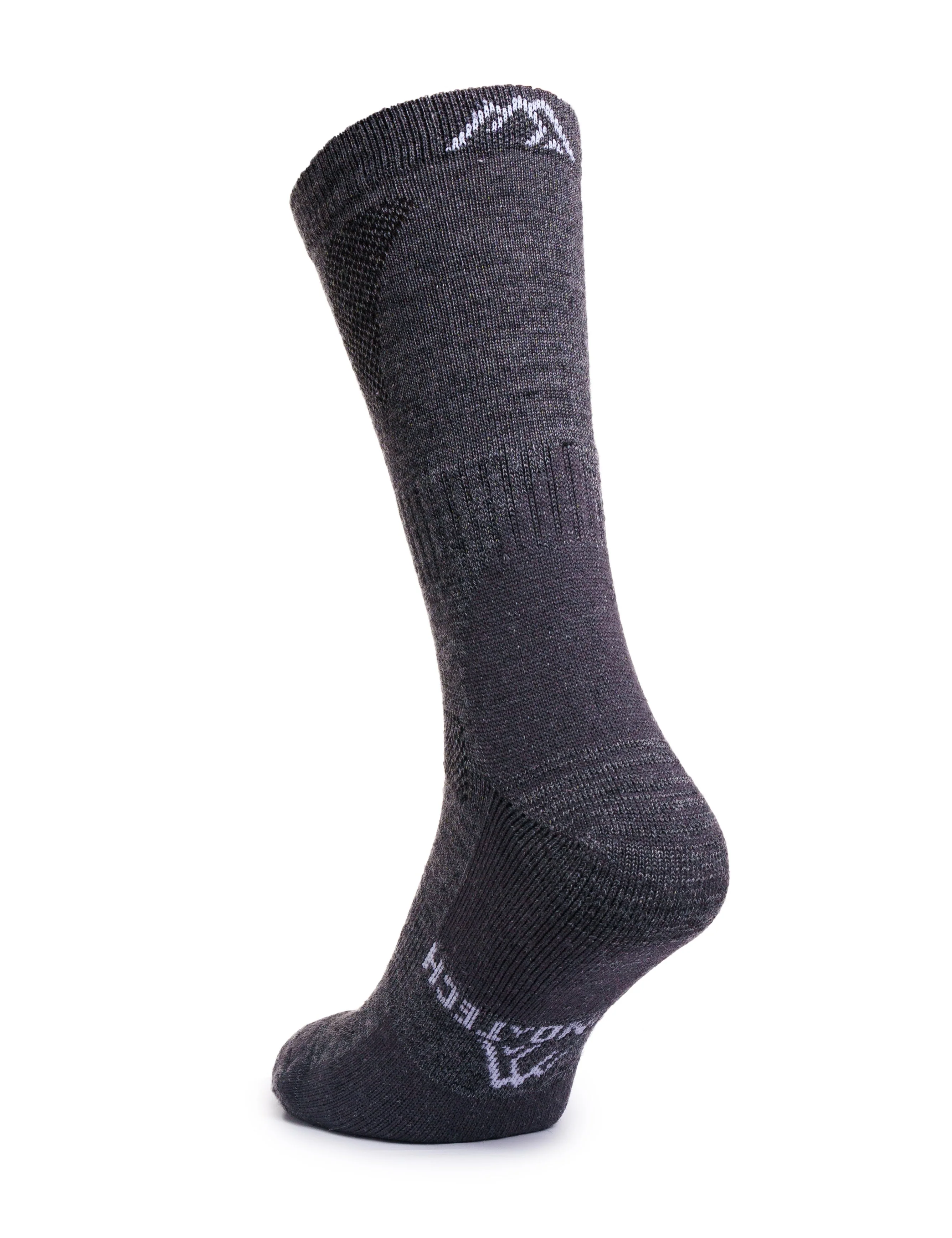 Merino Wool Hunting Socks - (Pack of 3) Charcoal - Image 4