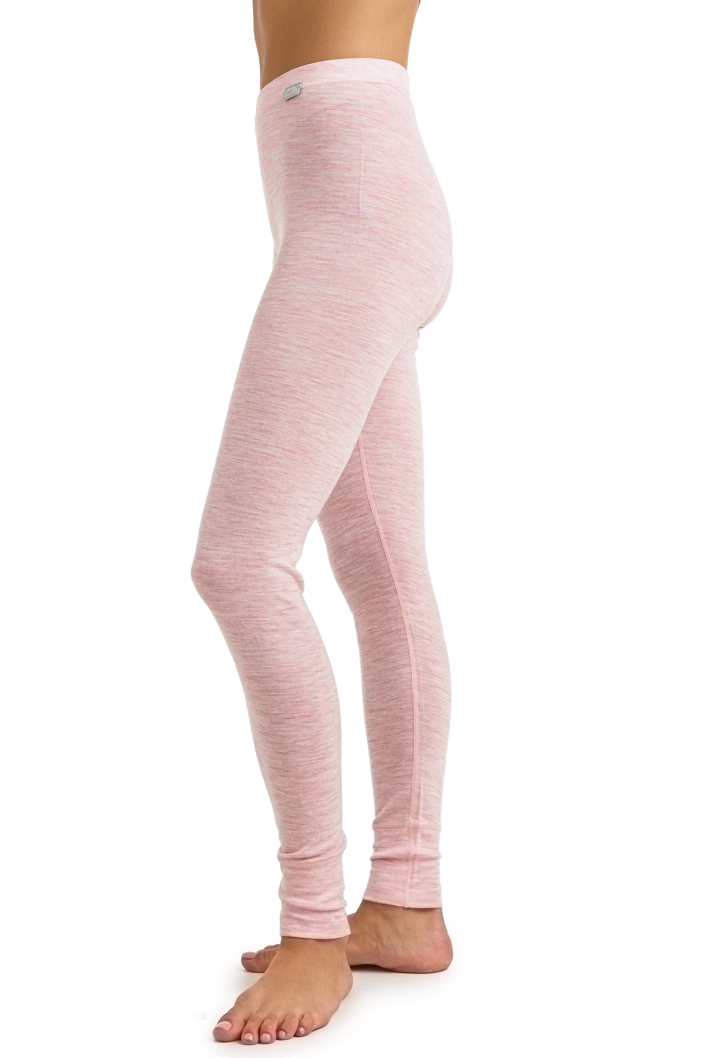 Women's Merino Pants 165 Pink Heather - Image 3