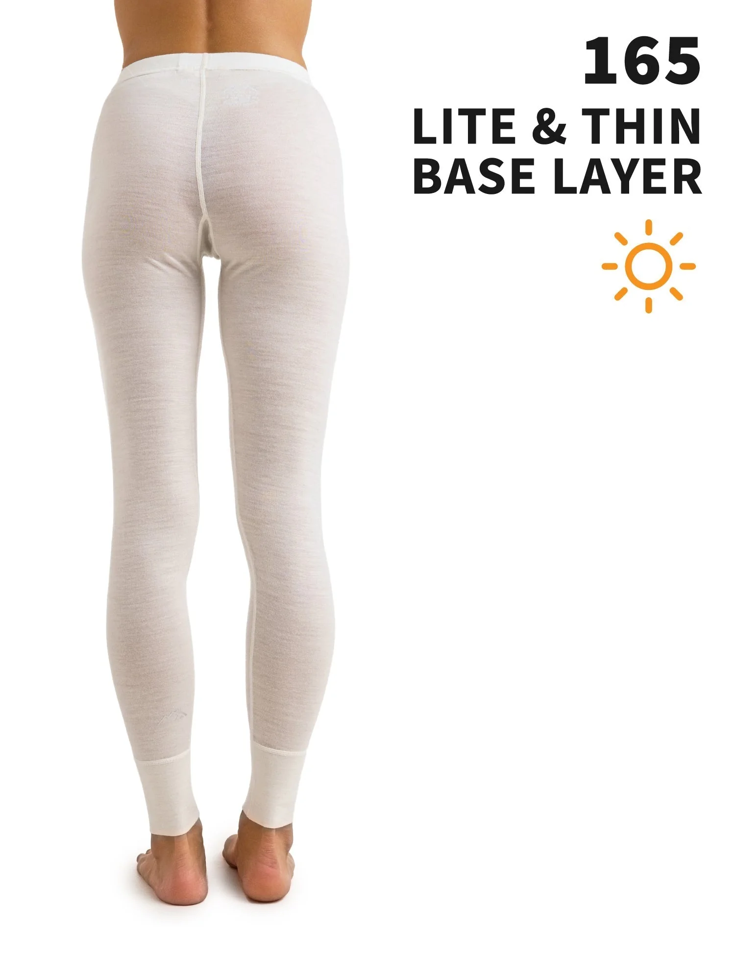 Women's Merino Pants 165 Snow White - Image 4