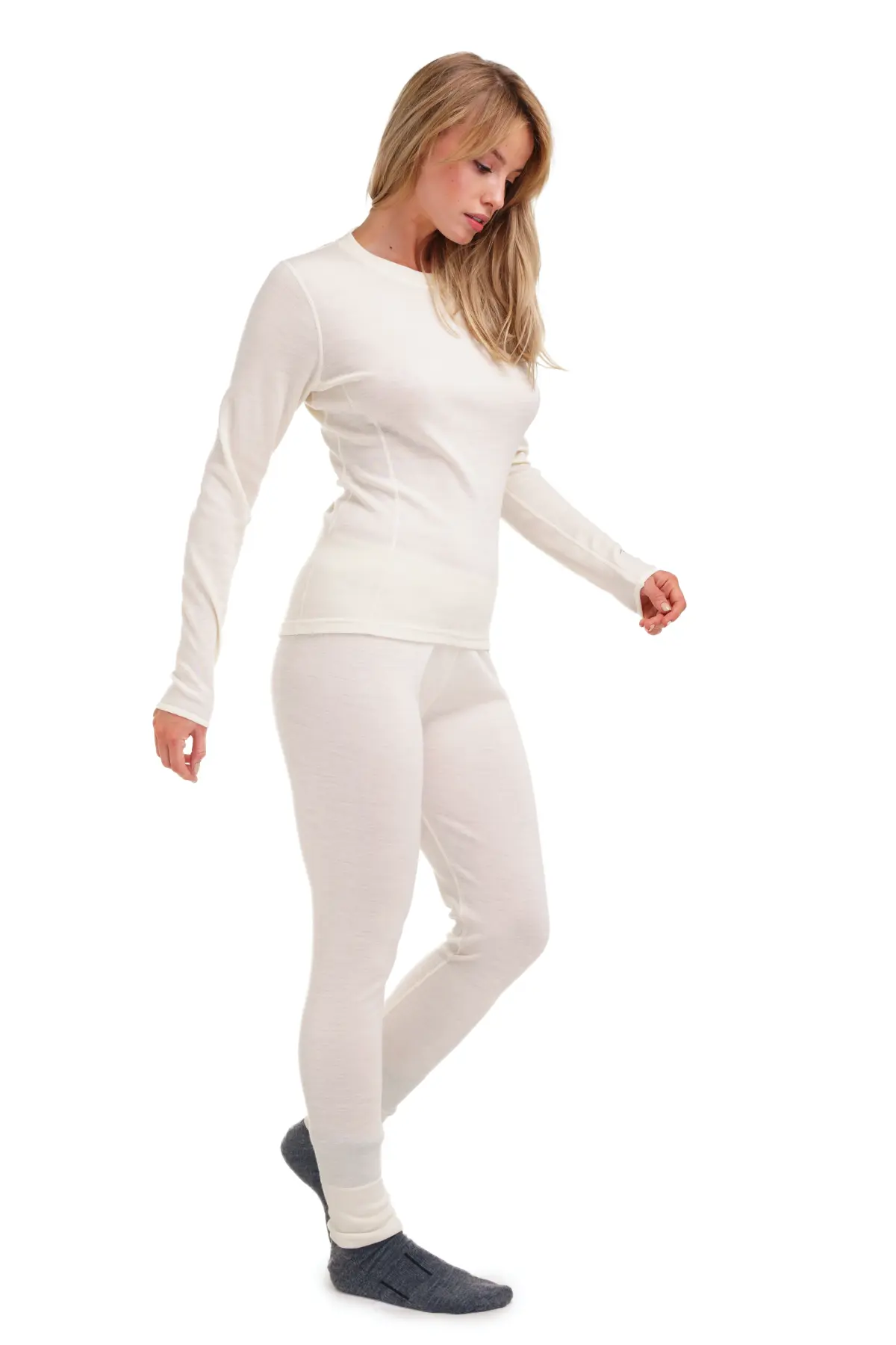 Women's Merino Thermal Set 250 Natural Merinos - Image 3