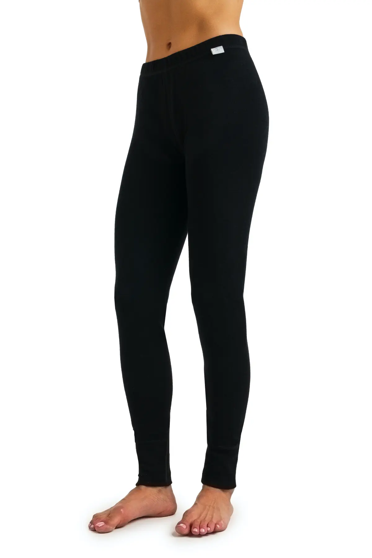 Women's Merino Pants 320 Black - Image 3